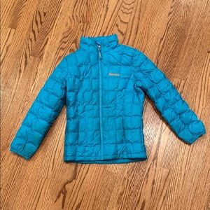 Marmot Teal Quilted down Jacket